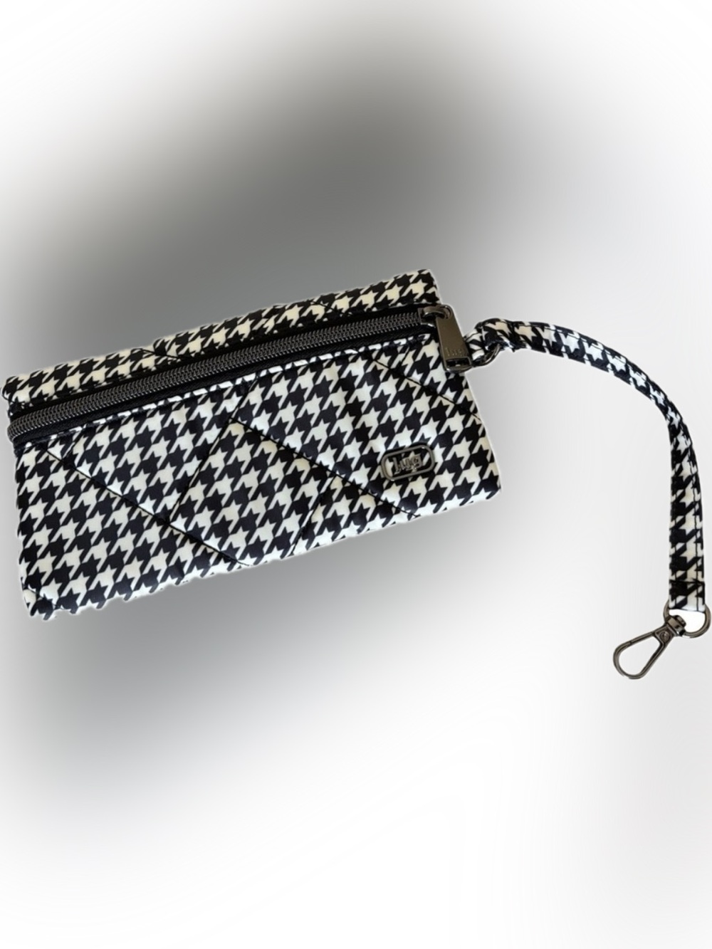 Lug Saunter & Sway Duffel & Pouch Set NWT. Micro Houndstooth - Picture 9 of 13